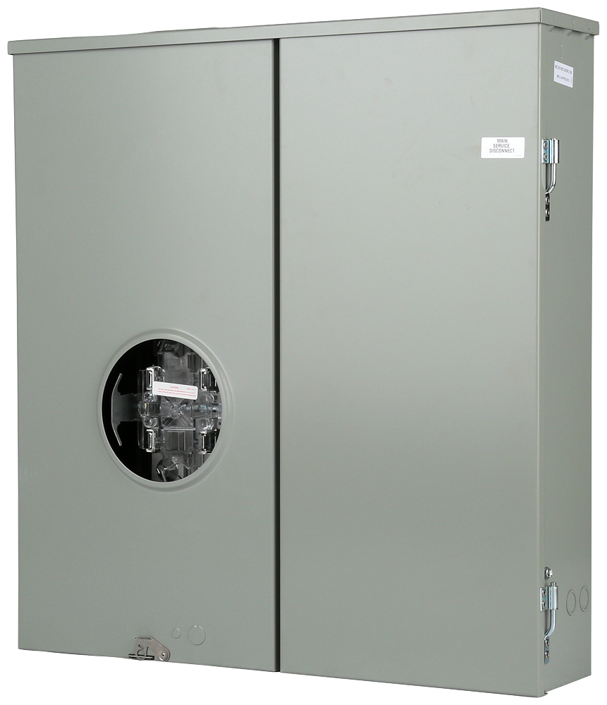 Product image for Siemens MC0816B1400RLTM 120/240 VAC 400 Amp 1-Phase 3-Wire Ringless Combination Meter Load Center