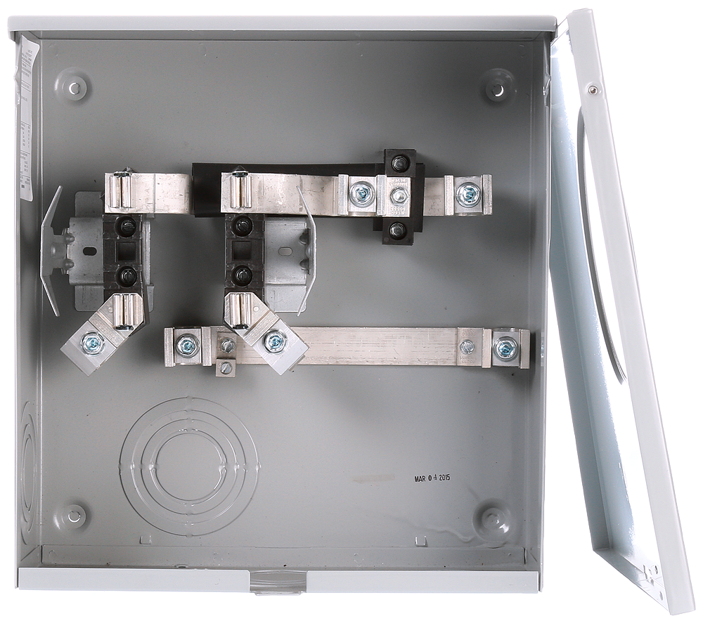 Product image for Siemens UAS817-PG 200 Amp 1-Phase 3-Wire 4-Jaw 1-Position No Bypass Ringless Meter Mounting Device