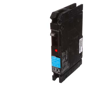Product image for Siemens ED41B030 1-Pole 30 Amp 277 VAC 22 kA Circuit Breaker Lug