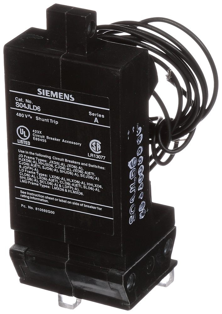 Product image for Siemens S04JLD6 BREAKER JD/LD/LMD 480VA