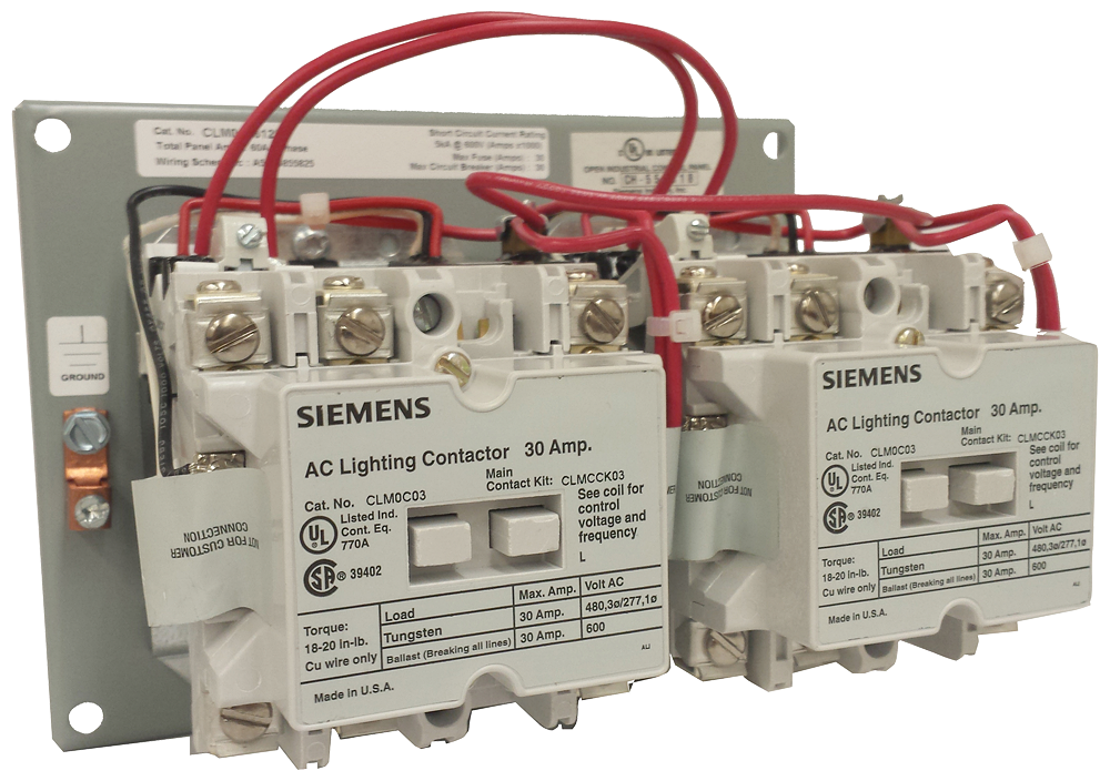 Product image for Siemens CLM0C10120 CONTACTOR LTG M-HELD