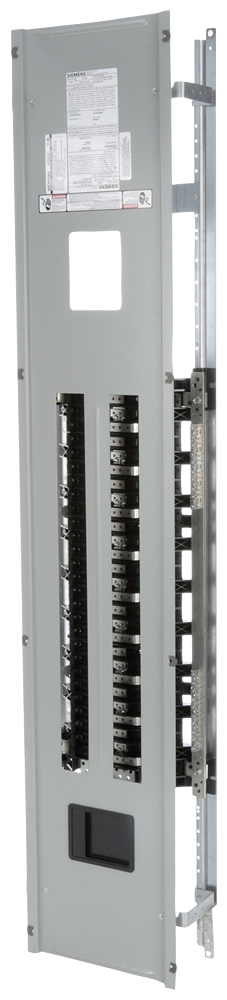 Product image for Siemens P1E54MC400AT 480 Star/277 Volt 400 Amp 3-Phase 4-Wire Aluminum Bus Convertible Main Panelboard Interior