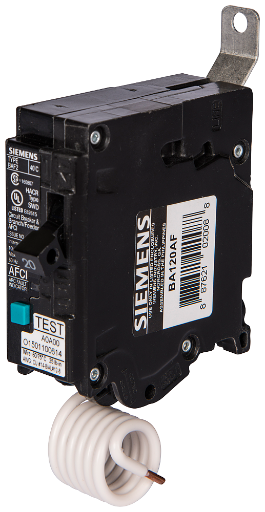 Product image for Siemens BA120AFCH BAFH2 Breaker,