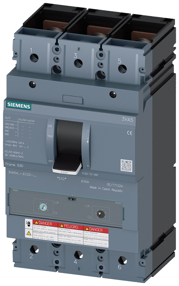 Product image for S-A 3VA5460-6EC32-0AA0 BRKR 3VA54 3