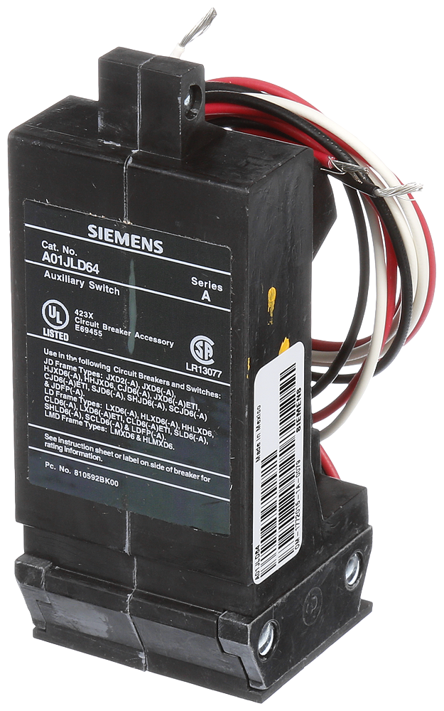Siemens A01JLD64 AUX SW Comb,1 F Product image for Siemens A01JLD64 AUX SW Comb,1 F