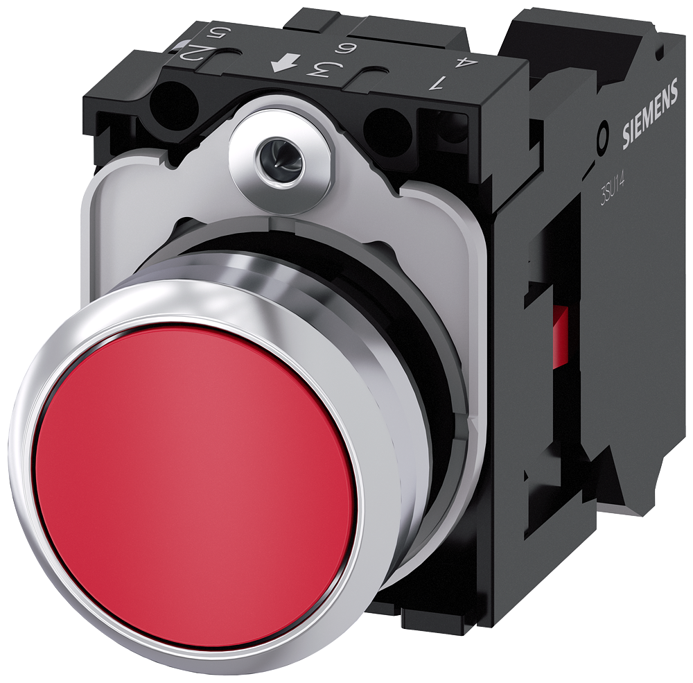 Product image for Siemens 3SU11500AB203CA0 PUSHBUTTON, MO