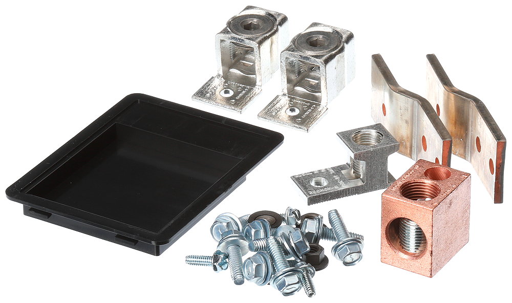 Product image for Siemens 4MLKC1 400 Amp 1-Phase 3/0 to 250 MCM Copper Feed-Through Panelboard Lug Kit