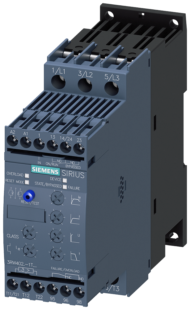 Siemens 3RW40271TB05 SOFTSTART, 32A,7.5 Product image for Siemens 3RW40271TB05 SOFTSTART, 32A,7.5