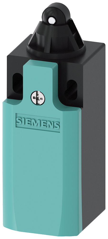 Product image for Siemens 3SE52320HD03 M20 x 1.5 Plastic 1NO 1NC Snap Action Roller Plunger Limit Switch