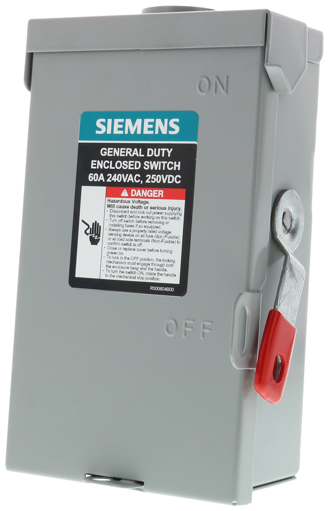 Product image for Siemens GNF222RA GDSS NF 2P2W 240V 60A