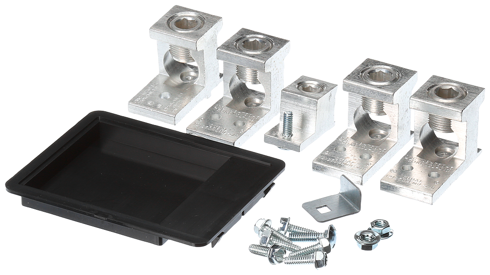 Product image for Siemens 4MLKA3B 400 Amp 3-Phase 1/0 to 750 MCM Aluminum Feed-Through Panelboard Lug Kit
