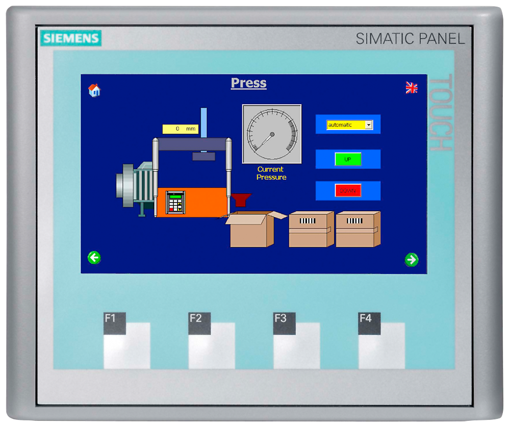Product image for Siemens 6AV66420BD013AX0 TP177B 4" PN/D