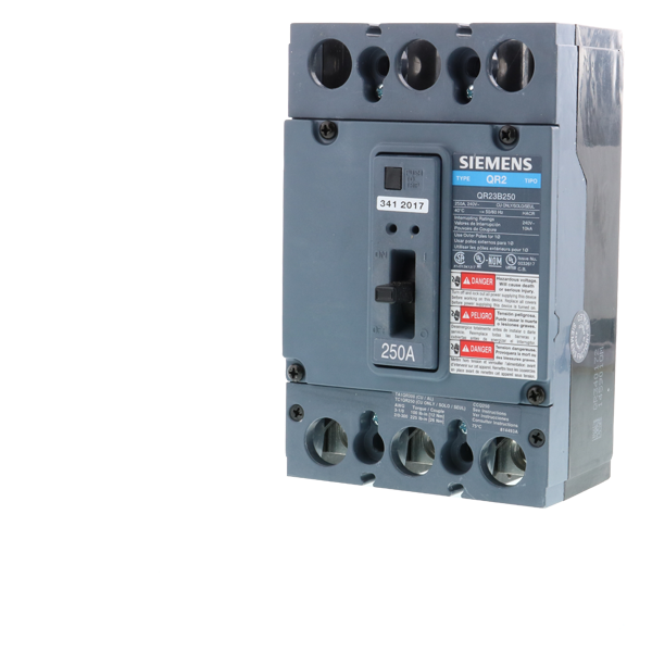 Product image for Siemens HQR23B250 QR MCCB,65kA@2