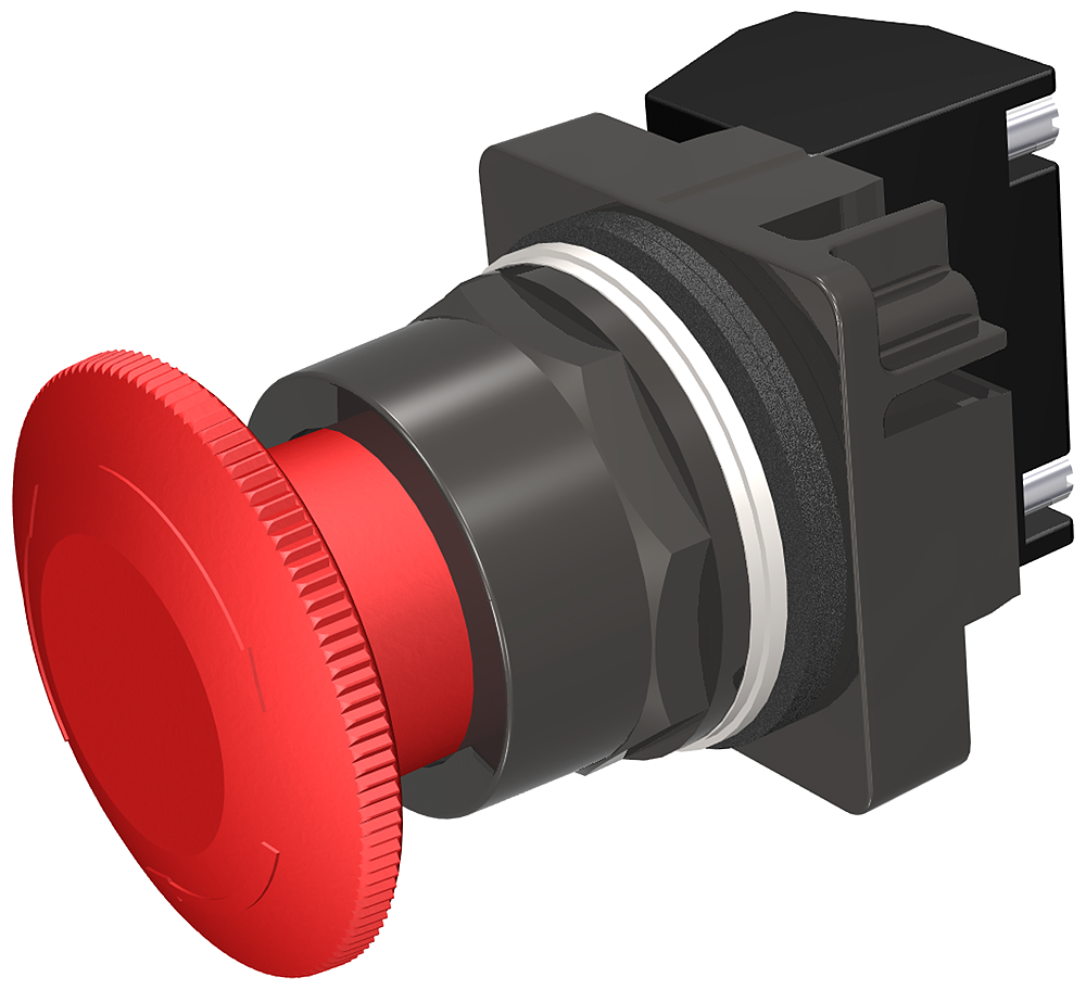 Product image for Siemens 52BR8W2A OPER,PTR,2POS,MTD,RED