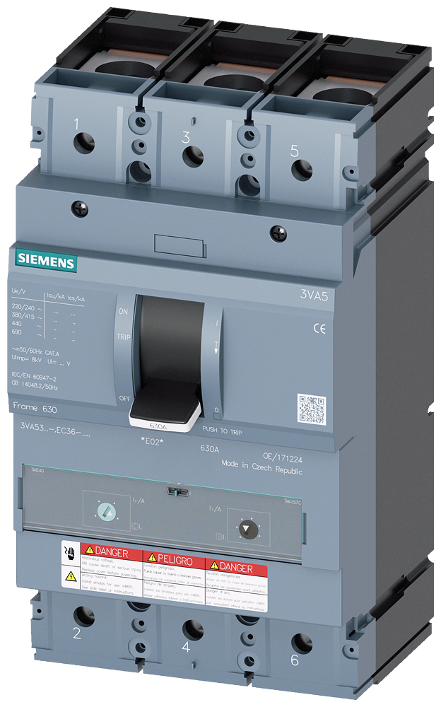 Product image for Siemens 3VA5340-5EC36-0AA0 BRKR 3VA53 3