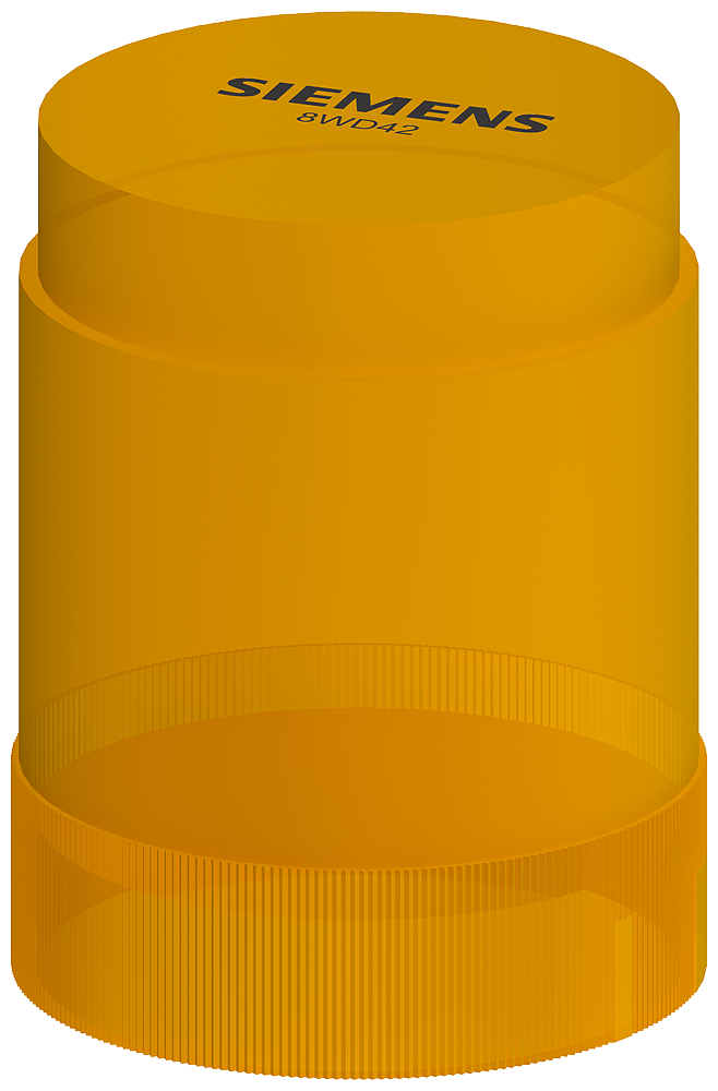 Product image for Siemens 8WD4220-5AD 50MM,YELLOW,LED STE