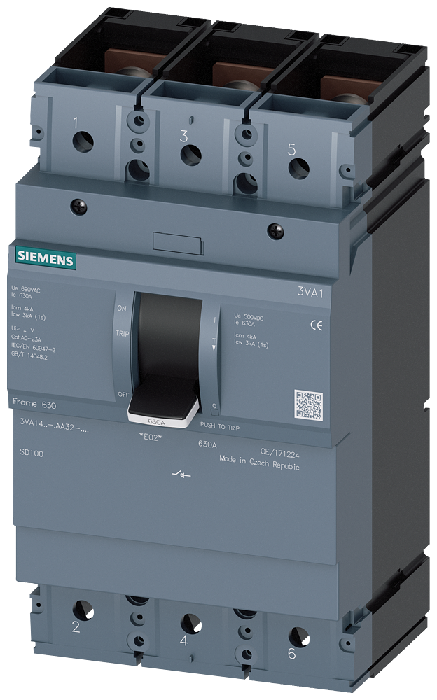 Product image for Siemens Ca 3VA14631AA320AA0 3VA14 B