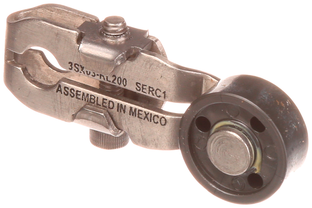 Product image for Siemens 3SX03-KL200 1.5 Inch Nylatron Roller Crank Roller Limit Switch Lever