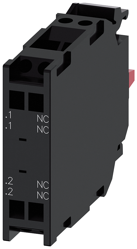 Product image for Siemens 3SU14001AA103EA0 CONTACT MODULE