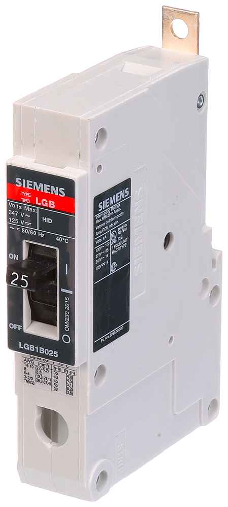 Product image for Siemens LGB1B025B BRKR LGB 25A 1P 277V