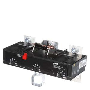 Product image for Siemens JD63T400 3-Pole 400 Amp 600 VAC 25 kA Thermal Magnetic Molded Case Circuit Breaker Trip Unit