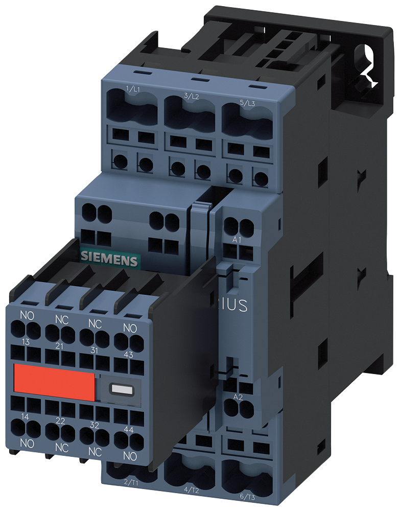 Product image for Siemens 3RT20252CK643MA0 CONTACTOR S0 1