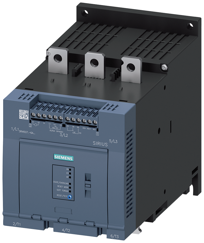 Product image for Siemens 3RW50766AB14 3RW50 480V 470A 11
