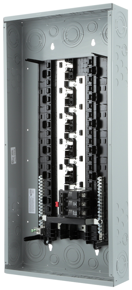 Product image for Siemens S3030B3100 120/208/240 VAC 100 Amp 3-Phase 3/4-Wire NEMA 1 Main Breaker/Convertible Load Center