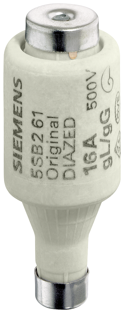 Product image for Siemens 5SB251 DIAZED FUSE LINK