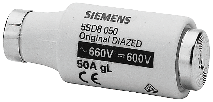 Product image for Siemens 5SD8050 DIAZED FUSE LINK,50 AMP