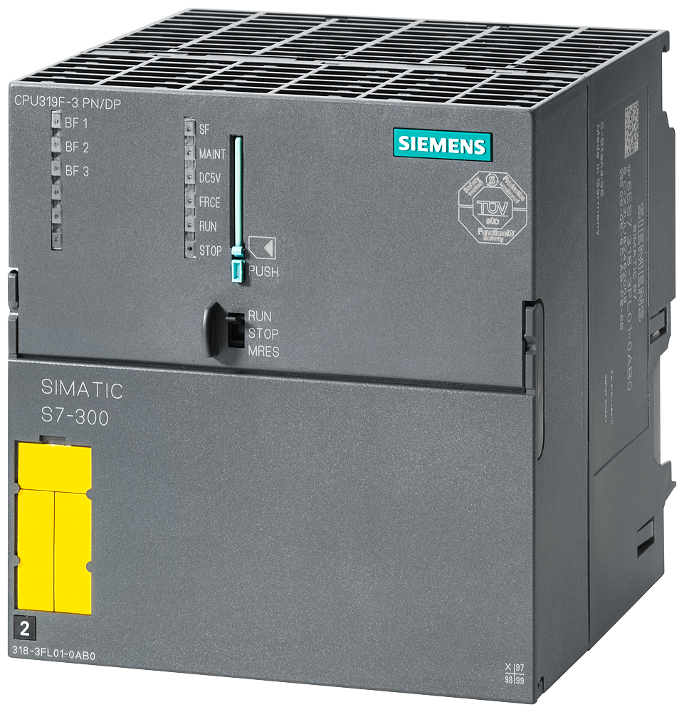 Product image for Siemens 6ES73183FL010AB0 CPU319F-3 PN/D