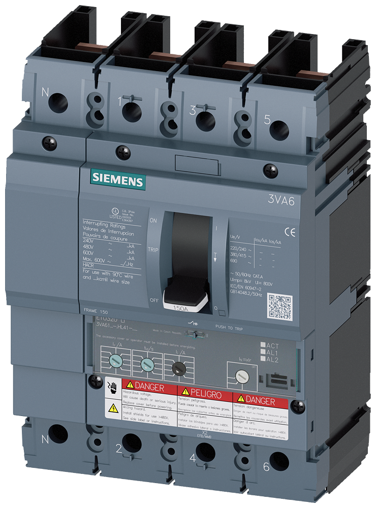 Product image for Siemens Ca 3VA61155HL412AA0 3VA61,4