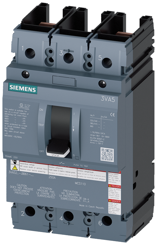 Product image for Siemens Ca 3VA52150BB610AA0 3VA5,FS
