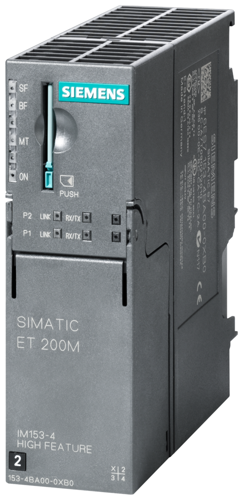 Product image for Siemens 6ES71534BA000XB0 IM153-4 PN IO High Feature Interface for 12 Modules S7-300