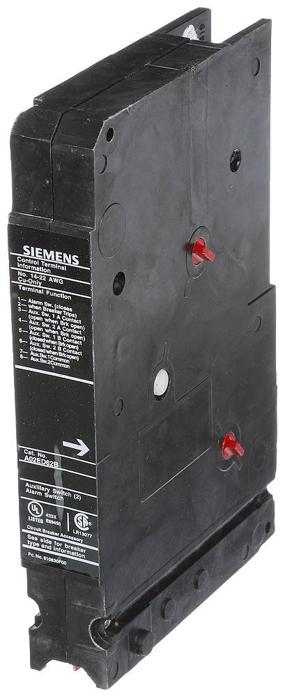 Siemens Ca A02ED62B 2 AUX. SWITCH, Product image for Siemens Ca A02ED62B 2 AUX. SWITCH,
