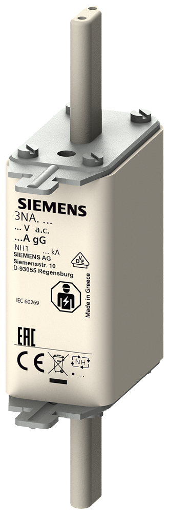 Product image for Siemens 3NA3130 FUSE LINK,LV HRC,100A,5