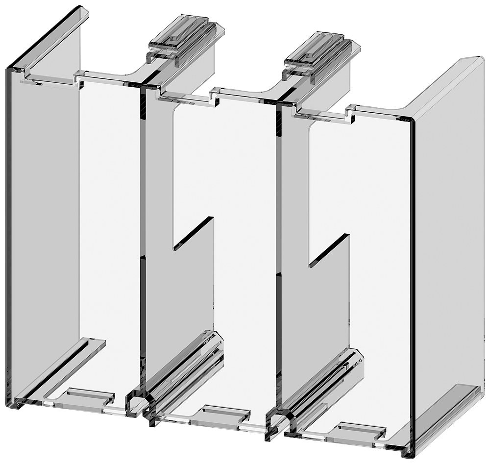 Product image for Siemens 3RT1966-4EA1 CONTACTOR COVERS 3