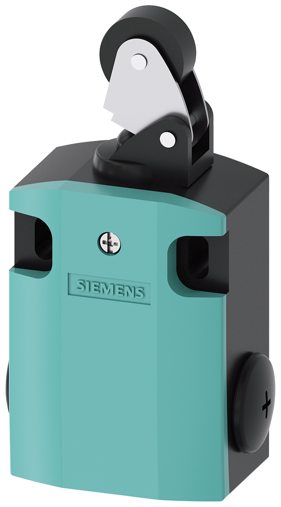 Product image for Siemens 3SE51220CE01 M20 x 1.5 Metal 1NO 1NC Snap Action Roller Lever Limit Switch
