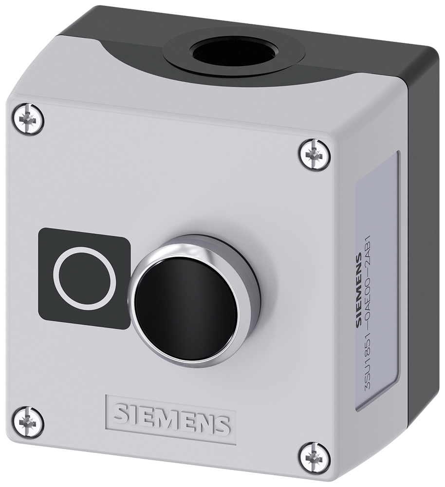 Product image for Siemens 3SU18510AE002AB1 ENC METAL, PUS