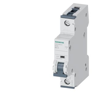 Product image for Siemens 5SY5106-6 5SY5 MCB, 1P,4