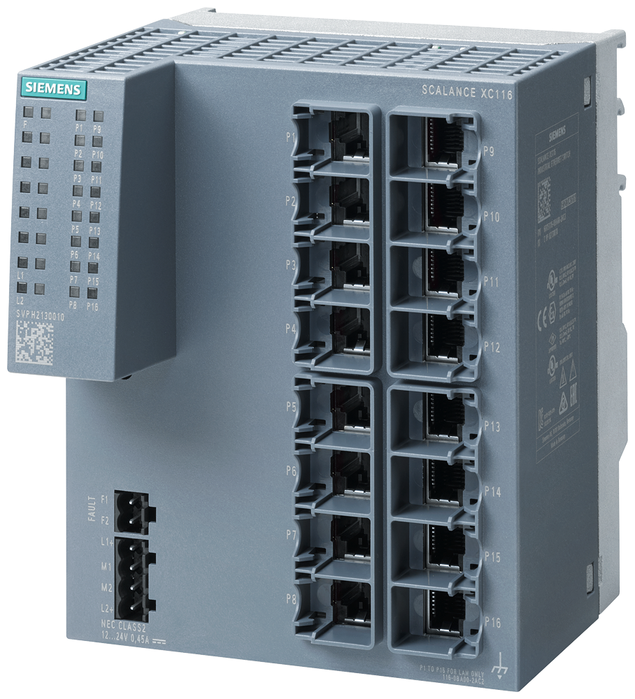 Product image for Siemens 6GK51160BA002AC2 SCALANCE XC116