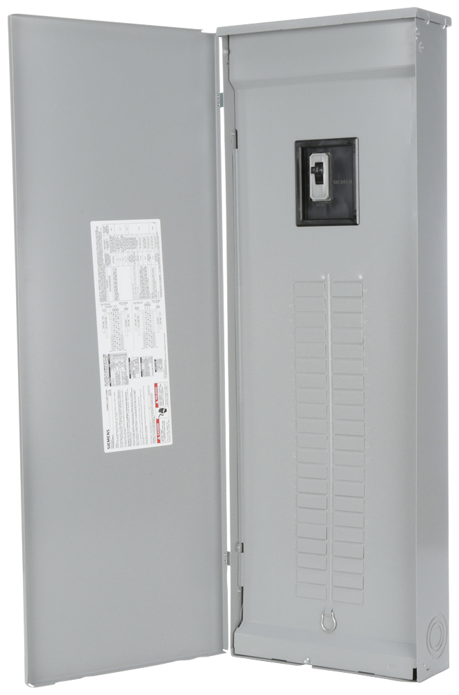 Product image for Siemens PW4260B3200CU 120/208/240 VAC 200 Amp 3-Phase 3/4-Wire NEMA 3R Main Breaker/Convertible Load Center