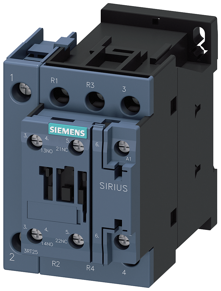 Product image for Siemens 3RT25261AP60 CONTACTOR S0 25A 2