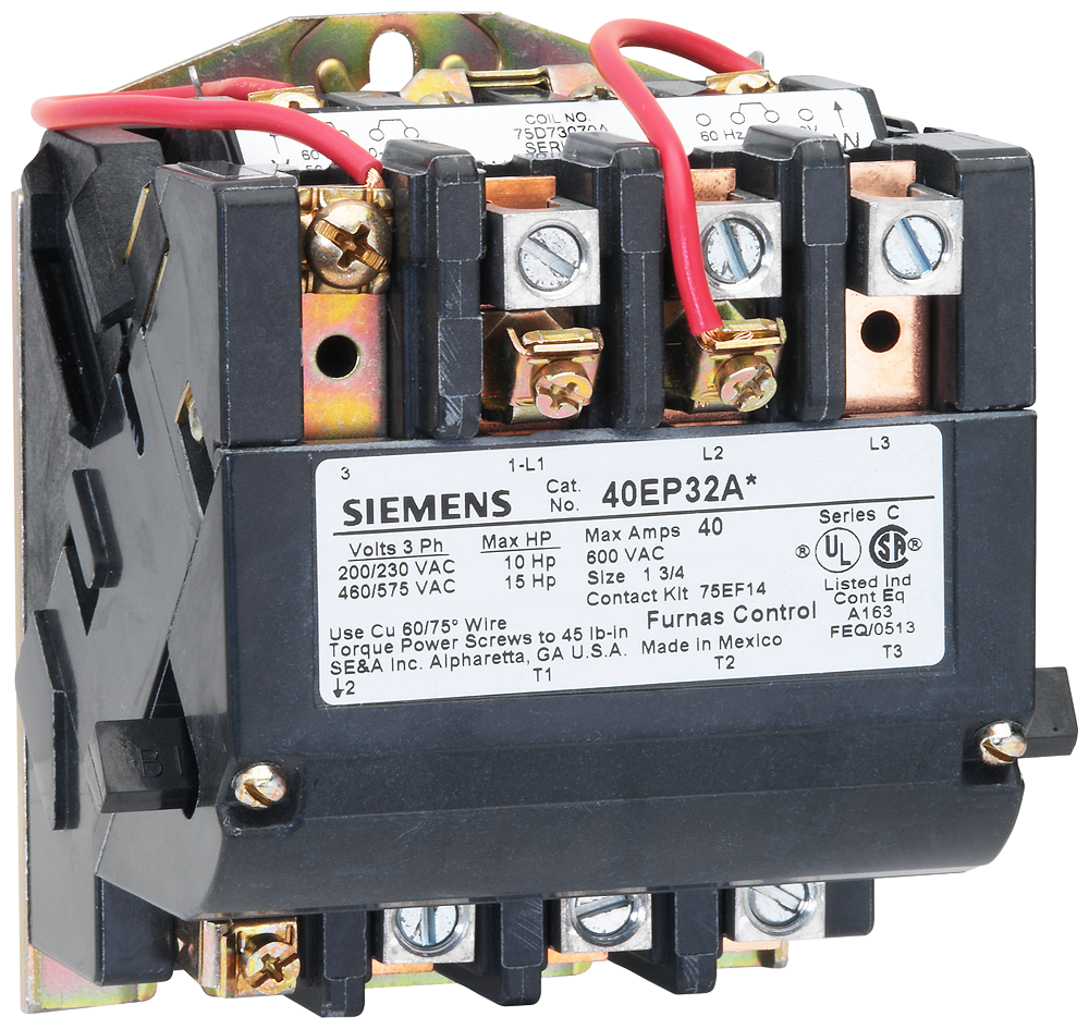 Product image for Siemens 40EP32AA CONTACTOR, SZ1.75,3PH,