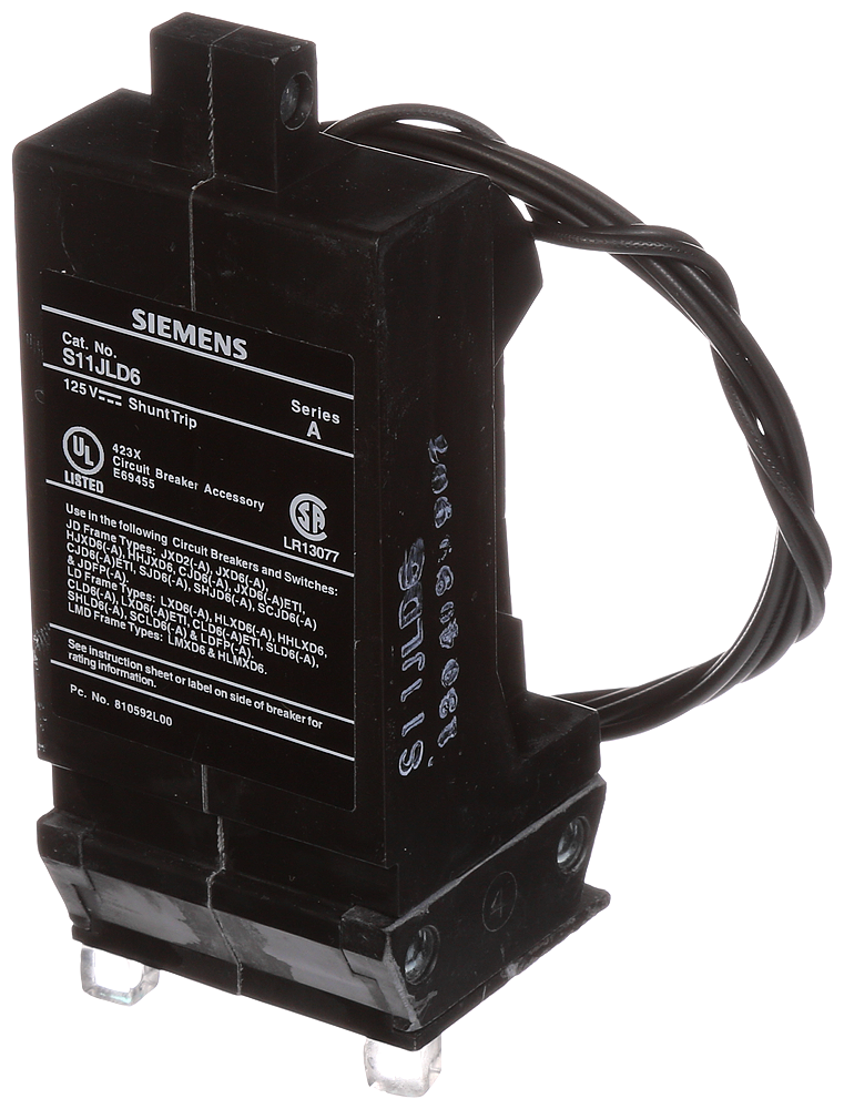 Product image for Siemens S11JLD6 BREAKER JD/LD/LMD 125VD