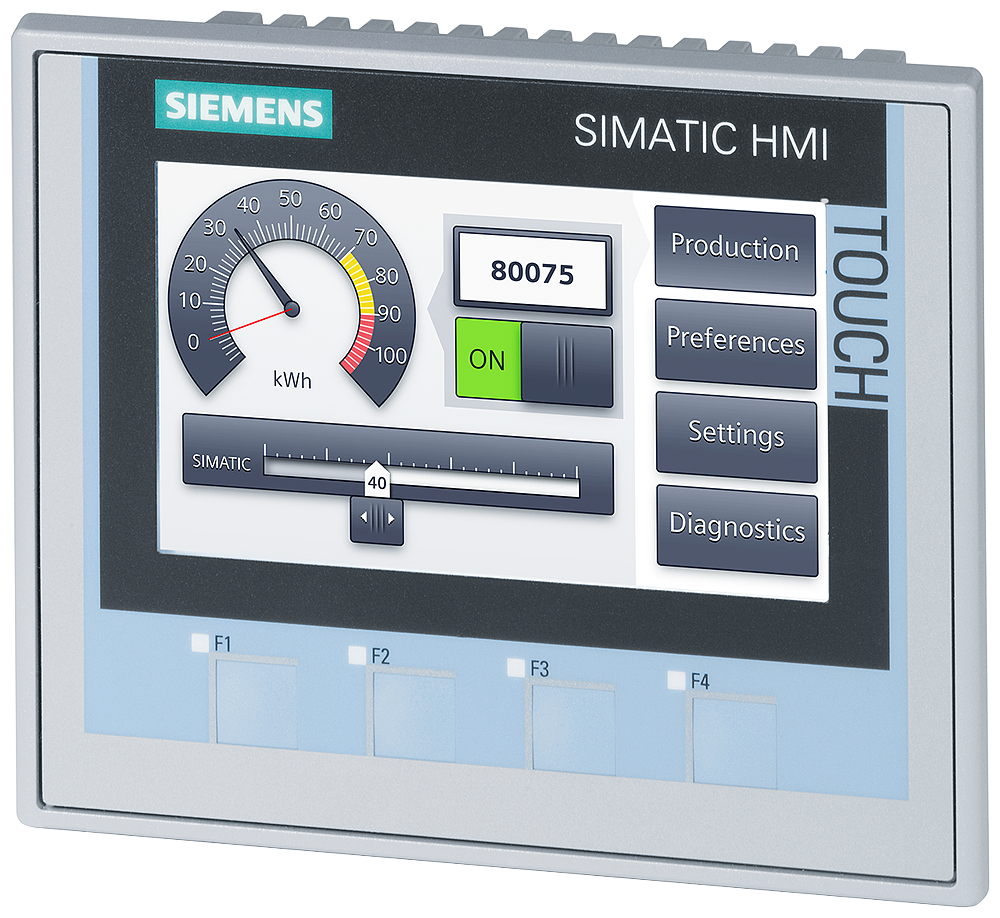 Product image for Siemens 6AV21242DC010AX0 KTP400 Comfort