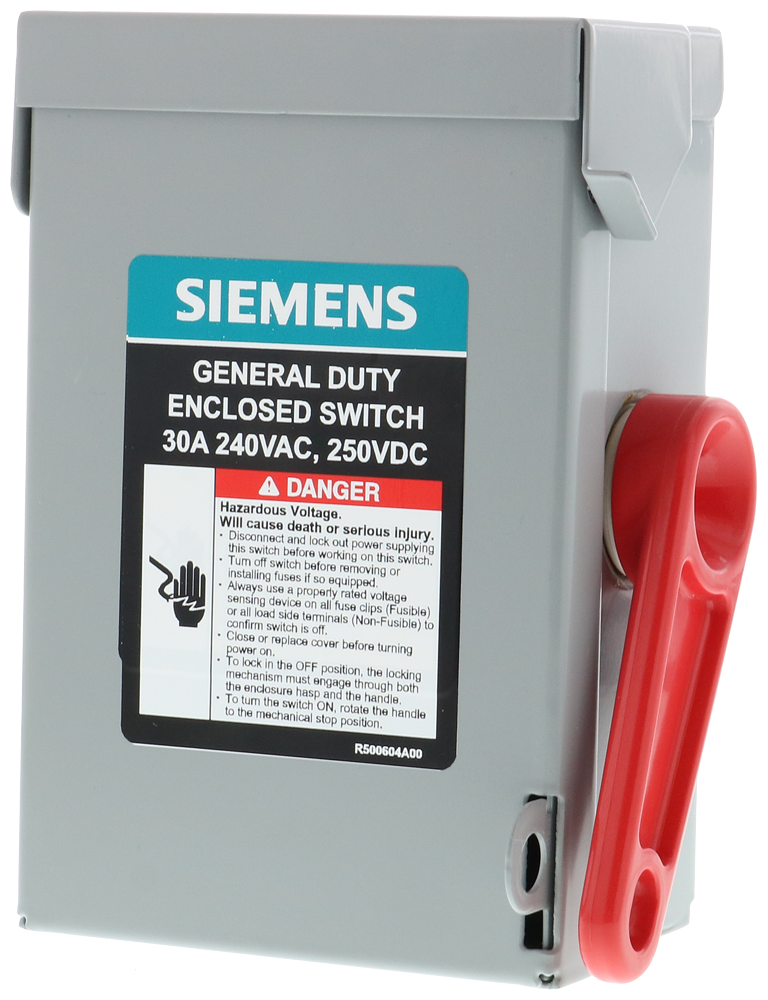 Product image for Siemens GNF221A GDSS NF 2P2W 240V 30A N
