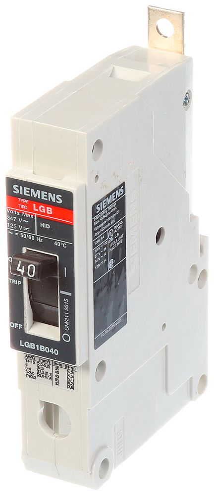 Product image for Siemens LGB1B040B BRKR LGB 40A 1P 277V