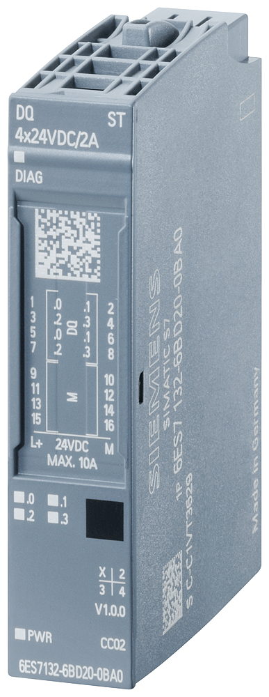 Product image for Siemens 6ES71326BD200BA0 SIMATIC ET 200