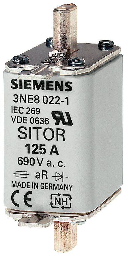 Product image for Siemens 3NE1020-2 FUSE, SITOR, SIZE 00,